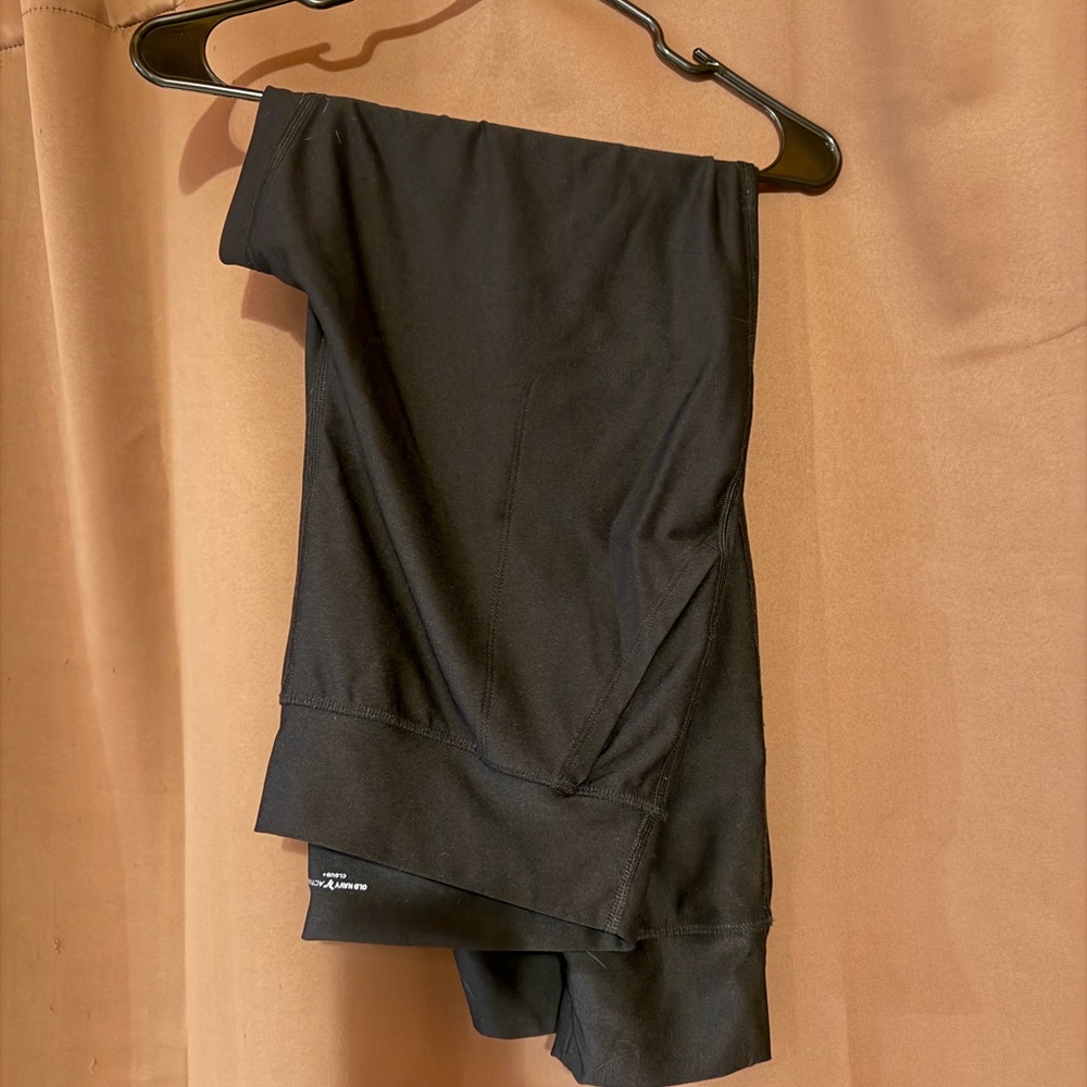Old Navy Black Track Joggers